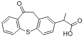 74711-43-6   扎托布洛芬   10,11-Dihydro-alpha-methyl-10-oxo-dibenzo[b,f]thiepin-2-acetic acid 