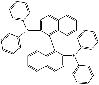98327-87-8   1,1'-聯(lián)萘-2,2'-雙二苯膦 (BINAP)   1.1'-Binaphthyl-2.2'-diphemyl phosphine 