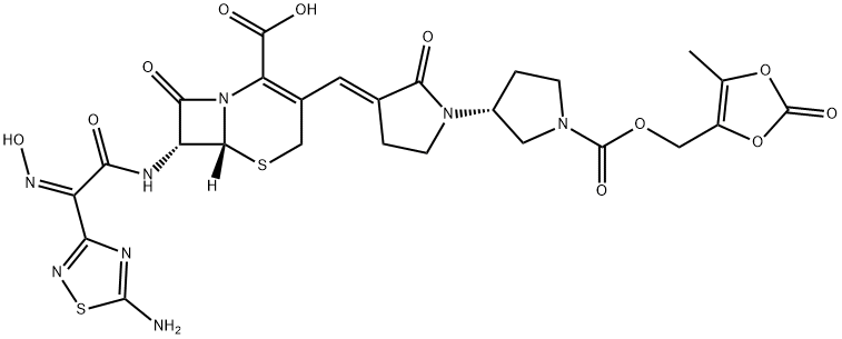 376653-43-9  頭孢比普酯  Ceftobiprole medocaril