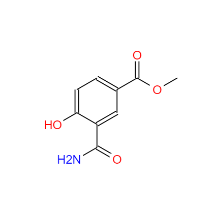 CAS：63874-38-4，5-甲氧羰基水楊酰胺 ，5-Methoxycarbonylsalicylamide 