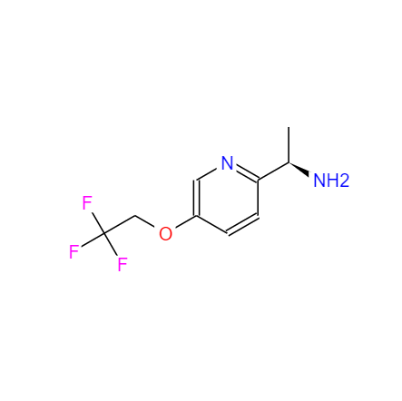 CAS：953780-33-1，(R)-1-(5-(2,2,2-三氟乙氧基)吡啶-2-基)乙胺鹽酸鹽 