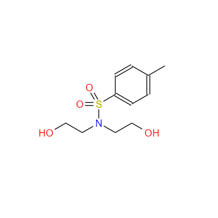 CAS：7146-67-0，N,N-雙-(2-羥乙基)-對(duì)甲苯磺酰胺， 英文名稱：N,N-Bis(2-hydroxyethyl)-p-toluenesulfonaMide 