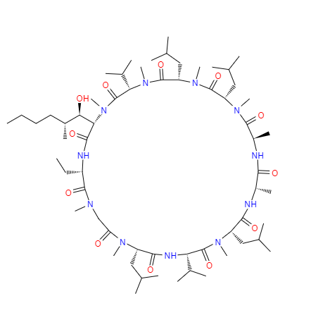 CAS：59865-15-5，雙氫環(huán)孢菌素A ，英文名稱：Dihydro Cyclosporin A 