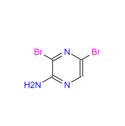 CAS： 24241-18-7， 2-氨基-3,5-二溴吡嗪 