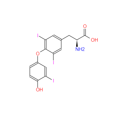 CAS：6893-02-3，三碘甲狀腺原氨酸（T3）