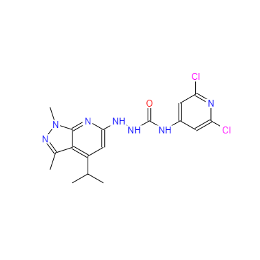 CAS：383150-41-2，N-(2,6-二氯-4-吡啶基)-2-[1,3-二甲基-4-異丙基-1H-吡唑并[3,4-b]吡啶-6-基]肼基甲酰胺 