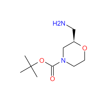 CAS：1174913-80-4，(R)-2-(氨基甲基)嗎啉-4-羧酸叔丁酯 
