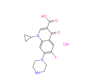 CAS：86483-48-9，環(huán)丙沙星鹽酸鹽