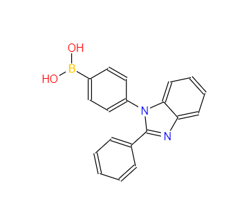 CAS：867044-33-5，[4-(2-苯基-1H-苯并咪唑-1-基)苯基]硼酸 