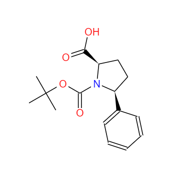CAS：158706-46-8，Boc-(2R,5S)-5-苯基吡咯烷-2-羧酸 