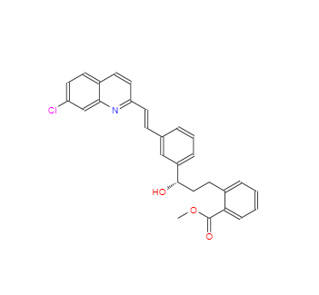 CAS：142569-69-5，2-[3-(S)-[3-[2-(7-氯-2-喹啉基)乙烯基]苯基]-3-羥基丙基]苯甲酸甲酯