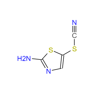 CAS：23056-10-2，2-氨基噻唑-5-基硫氰酸酯;5-硫代氰酸基噻唑-2-基胺