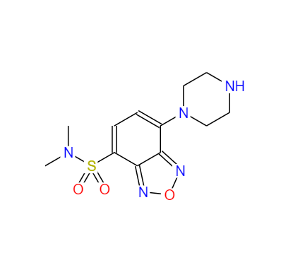 CAS：139332-64-2，4-(N,N-二甲氨基磺酰基)-7-哌嗪-2,1,3-苯并惡二唑[用于高效液相色譜標記]