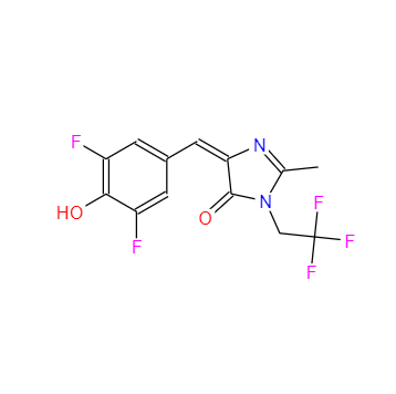 CAS：1539318-36-9，(Z)-5-(3,5-二氟-4-羥基苯亞甲基)-2-甲基-3-(2,2,2-三氟乙基)-3,5-二氫-4H-咪唑-4-酮