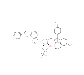 CAS：81265-93-2，5'-DMT-2'-TBDMS-苯甲?；佘?