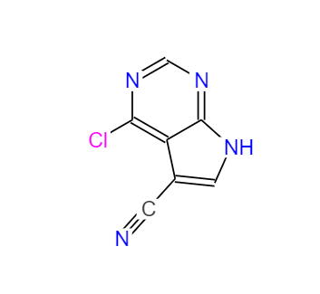 CAS：24391-41-1，4-氯-7H-吡咯[2,3-D]嘧啶-5-甲腈 
