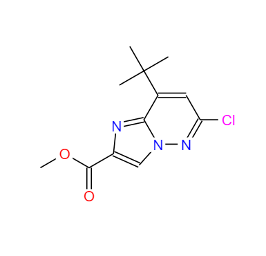 CAS：1690176-75-0，8-(叔丁基)-6-氯咪唑并[1,2-B]吡啶-2-羧酸甲酯
