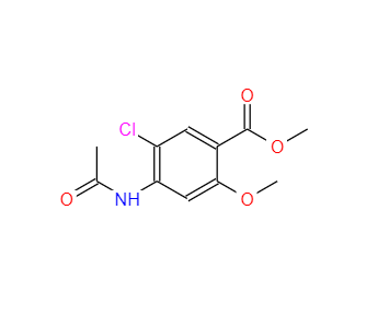 CAS：4093-31-6，5-氯-4-乙酰氨基-2-甲氧基苯甲酸甲酯 