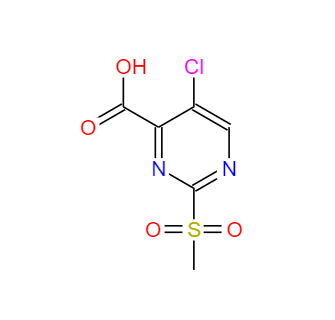 CAS：38275-34-2，5-氯-2-(甲基磺酰基)嘧啶-4-羧酸