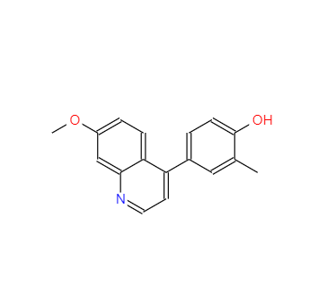 CAS：2165340-32-7，4-(7-甲氧基喹啉-4-基)-2-甲基苯酚