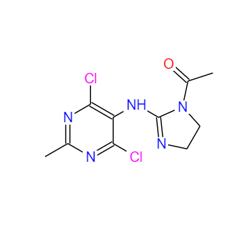 CAS：75438-54-9，4,6-二氯-2-甲基-5-(1-乙?；?2-咪唑啉-2)-氨基嘧啶 