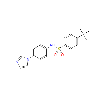 CAS：945526-43-2，4-(1,1-二甲基乙基)-N-(4-(1H-咪唑-1-基)苯基)苯磺酰胺