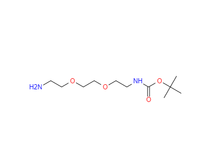CAS：153086-78-3，2-(2-(2-氨基乙氧基)乙氧基)乙基氨基甲酸叔丁酯
