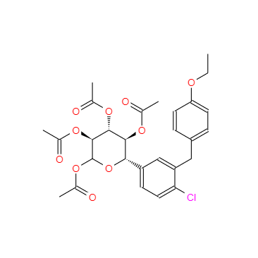 CAS：1018898-84-4，(3S,4R,5S,6S)-6-(4-氯-3-(4-乙氧基芐基)苯基)四氫-2H-吡喃-2,3,4