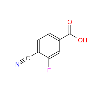 CAS：176508-81-9，4-氰基-3-氟苯甲酸 