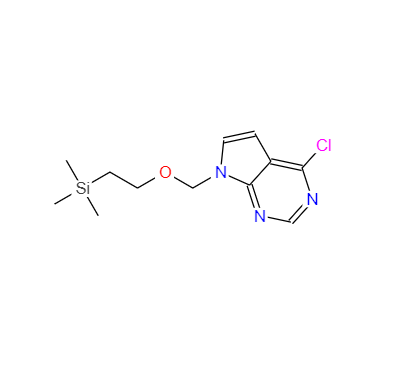 CAS：941685-26-3，4-氯-7 - （（2-（三甲基硅基）乙氧基）甲基）-7H-吡咯并[2,3-d]嘧啶