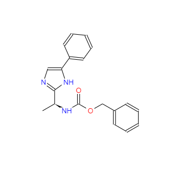 CAS：864825-21-8，N-[(1S)-1-(5-苯基-1H-咪唑-2-基)乙基]氨基甲酸芐酯