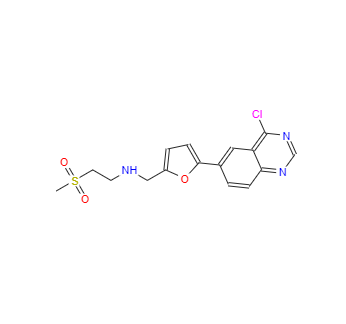 CAS：1334953-75-1，N-((5-(4-氯喹唑啉-6- 基)呋喃-2-基)甲基)-2-(甲基磺?；?乙胺