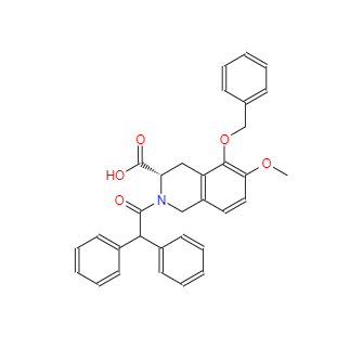 CAS：1316755-16-4，(S)-5-(芐氧基)-2-(2,2-二苯乙?；?-6-甲氧基-1,2,3,4-四氫異喹啉-3-羧酸
