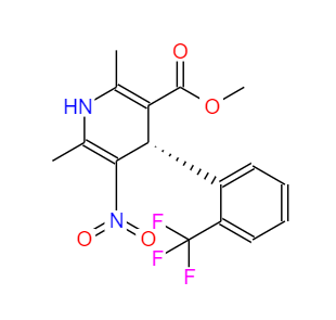 CAS：98625-26-4，(S)-2,6-二甲基-5-硝基-4-(2-三氟甲基)苯基)-1,4-二氫吡啶-3-甲酸甲酯