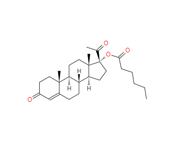 CAS：630-56-8，己酸孕酮 