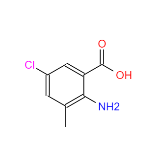 CAS：20776-67-4，2-氨基-5-氯-3-甲基苯甲酸 