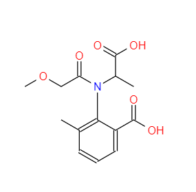 CAS：104390-56-9，2-(n-(1-羧乙基)-2-甲氧基乙酰胺基)-3-甲基苯甲酸